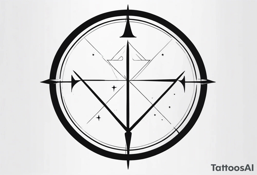Sagittarius tattoo idea