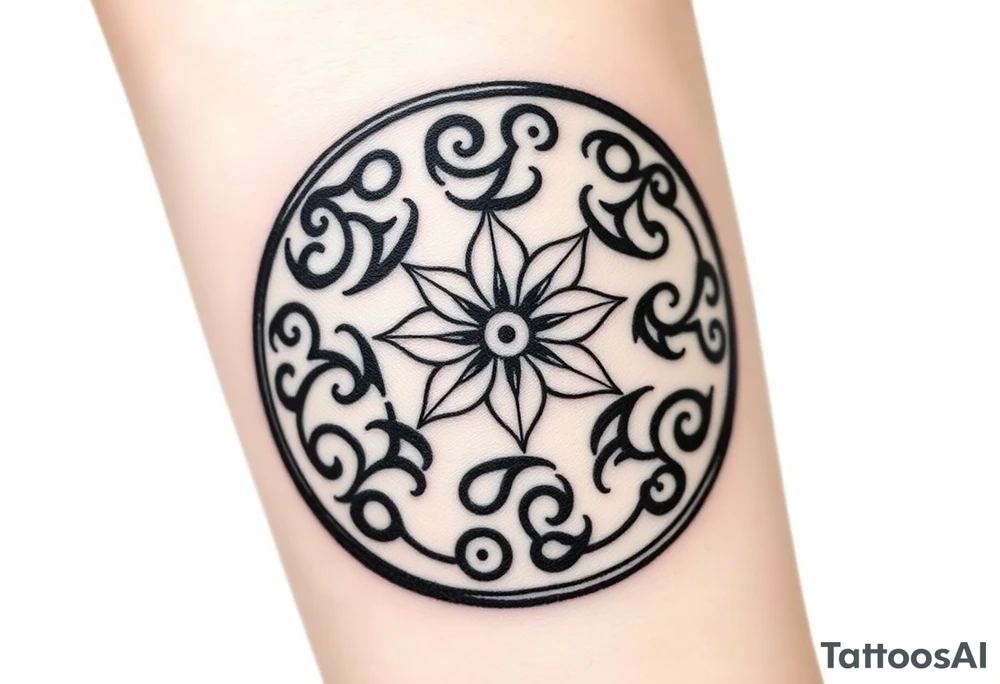 draw a circular design centered on Naruto’s iconic stomach seal—the Eight Trigrams Sealing Style, with its intricate swirls and bold lines.replace the innermost spiral with a cluster of golden lilies (Bosnian Fleur-de-lis), a symbol from the Bosnian coat of arms. These lilies could bloom outward, their petals subtly blending into the seal’s radiating lines.
Surrounding the seal, you could incorporate a faint, weathered outline of the Stari Most (Old Bridge) in Mostar, its arch curving protectively around the design. tattoo idea