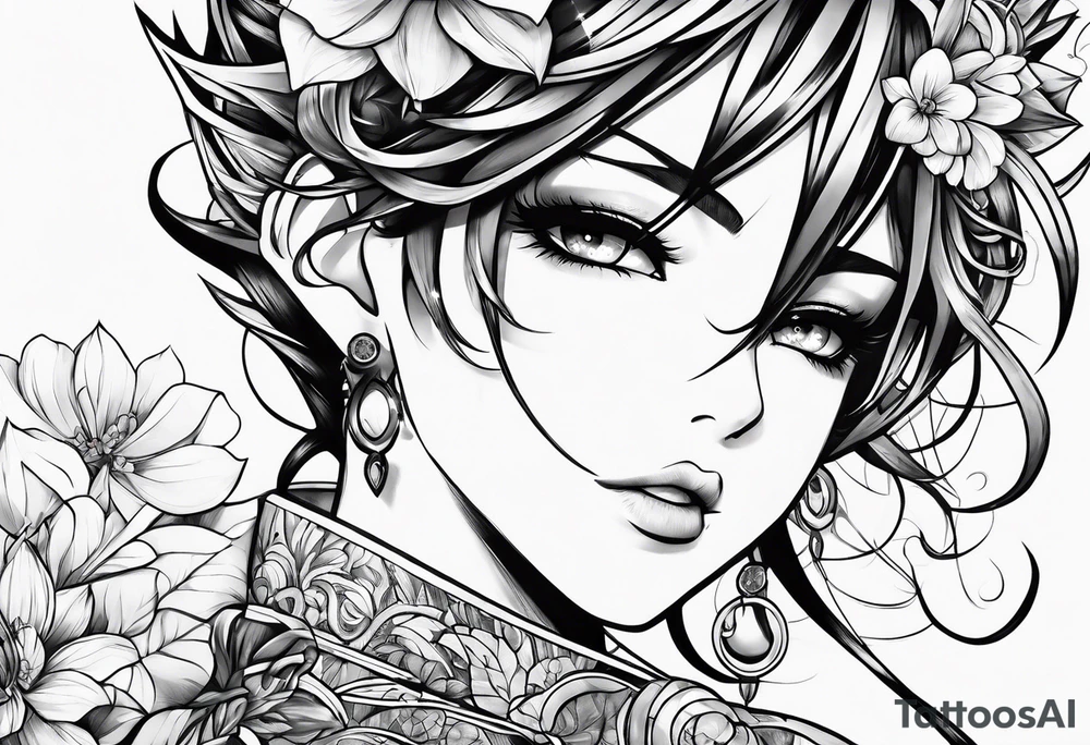 Anime tattoo idea