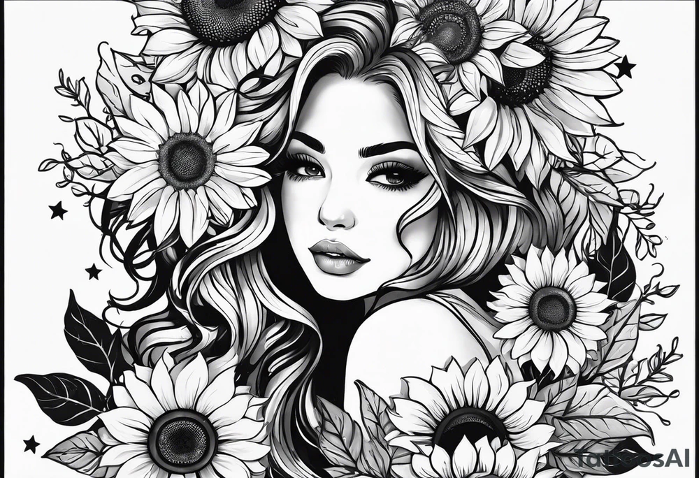 I’m a capicorn I love sunflowers, stars and set sunsets I also think a cassopiea consultation is tired to me name starts with a W I have 3 kids 1 boy and 2 girls tattoo idea I’m a capicorn I love sunflowers, stars and set sunsets I also think a cassopiea consultation is tired to me name starts with a W I have 3 kids 1 boy and 2 girls tattoo idea