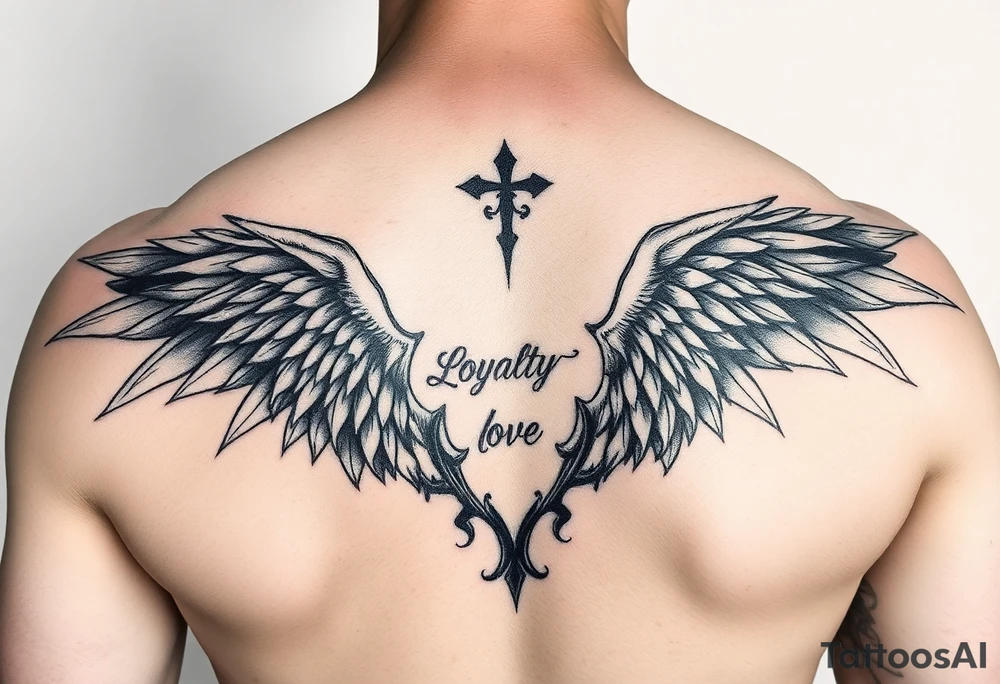 Loyalty over love tattoo idea