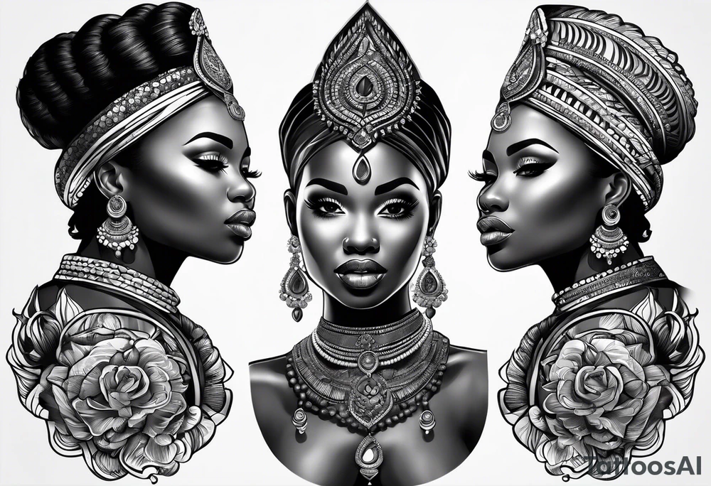 Cameroun design tattoo idea