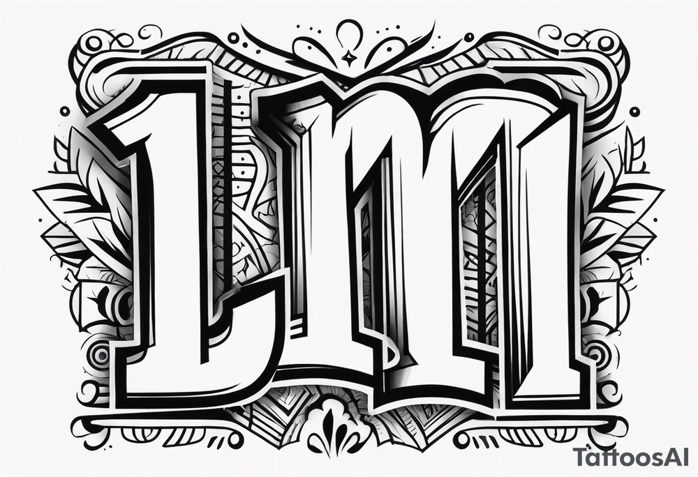 11:11 tattoo idea