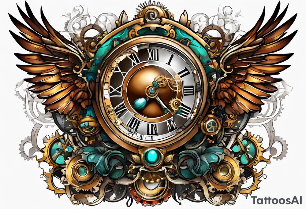 Steampunk tattoo idea