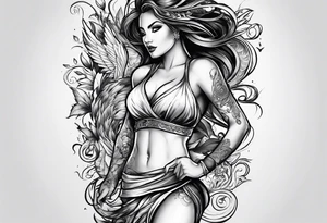 Running tattoo idea