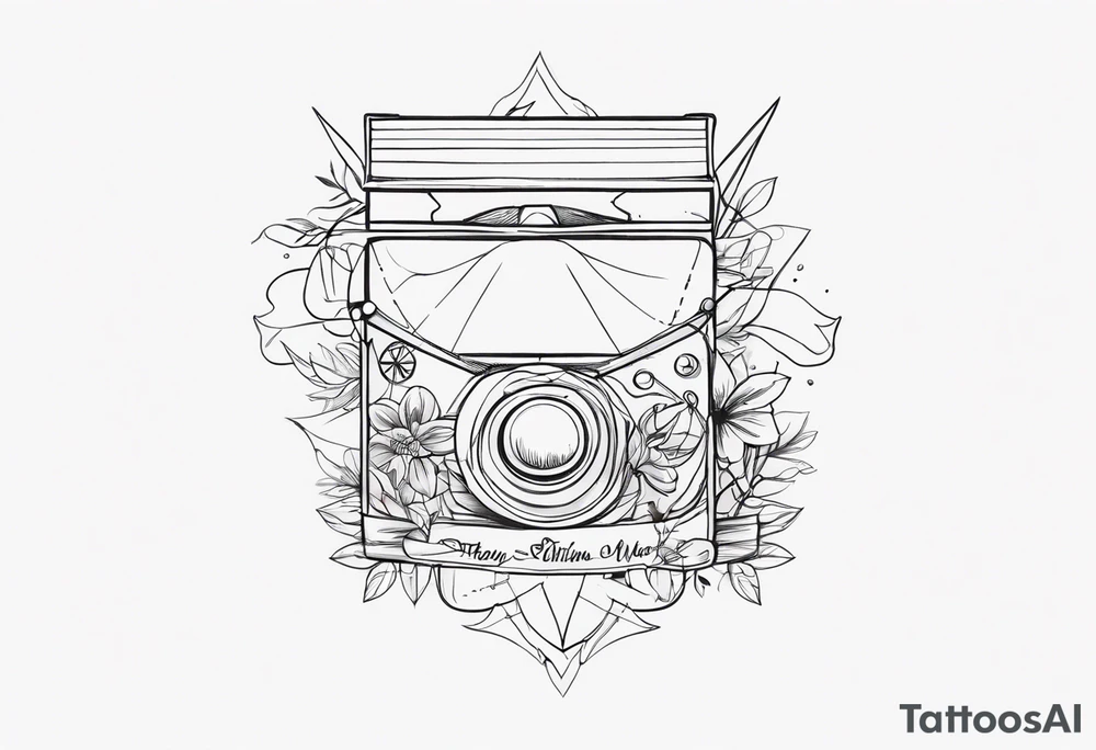 Writing tattoo idea