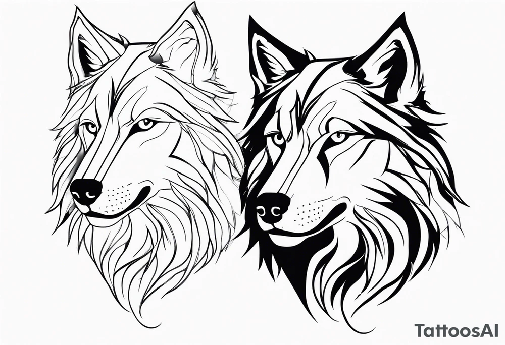 lobo tattoo idea