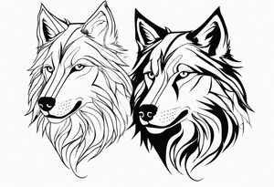 lobo tattoo idea