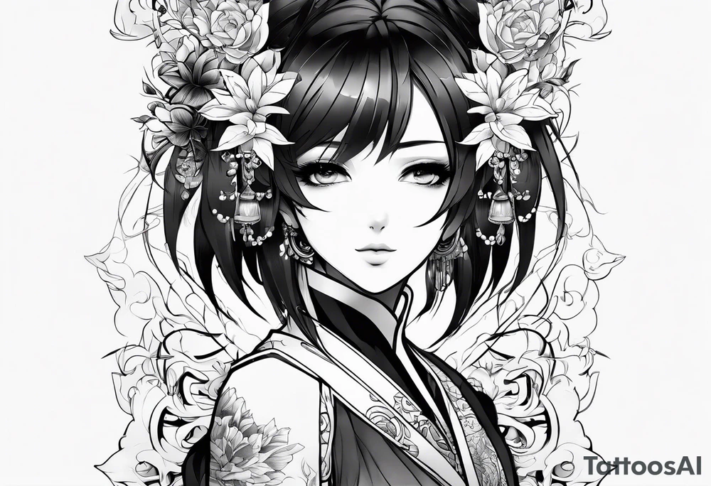 shiki anime tattoo idea