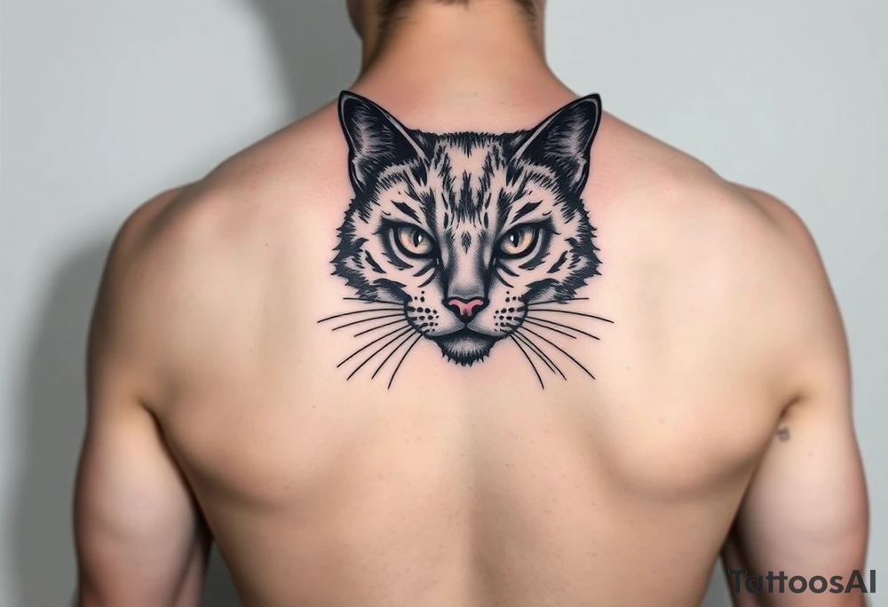 Black Cat tattoo idea