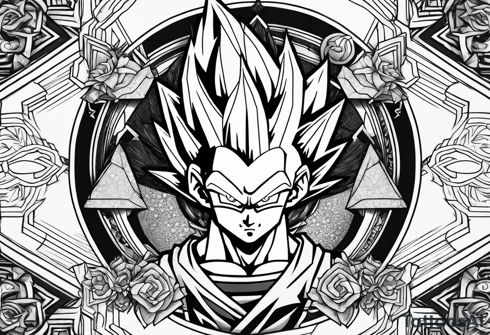 Dragon ball z tattoo idea