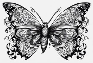 under bust tattoo tattoo idea