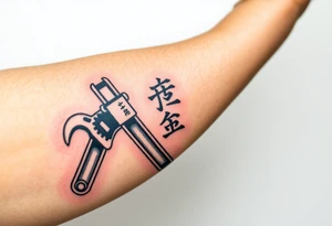 Heavy-Duty Straight Pipe Wrenches
 and kanji Kamiya tattoo idea