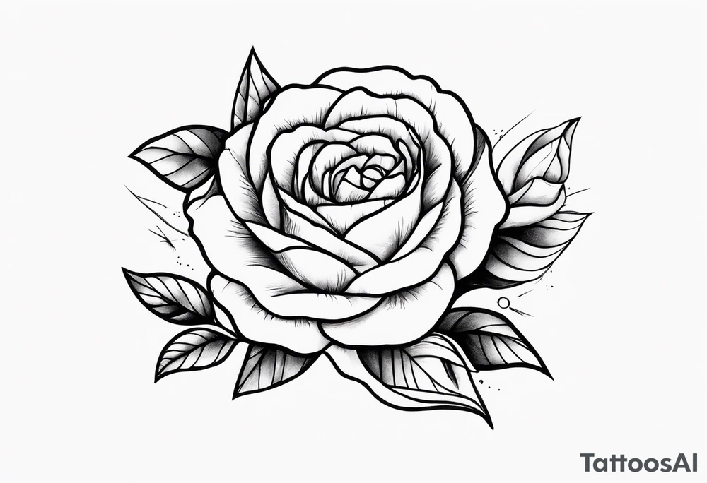 Zwei Rosen mit Leuchtturm tattoo idea