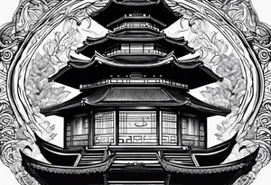 zen meditation tattoo idea