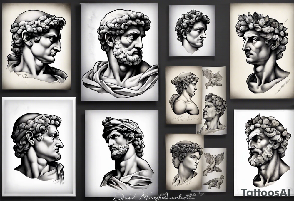 david by michelangelo tattoo idea