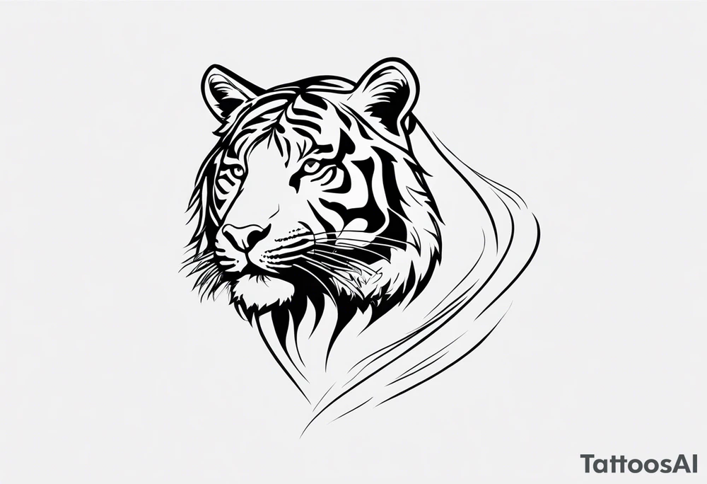 Loss of loved one due to mental health, include word brave add a tiger tattoo idea