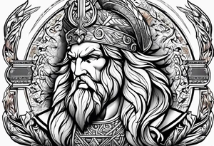 General zeus tattoo idea