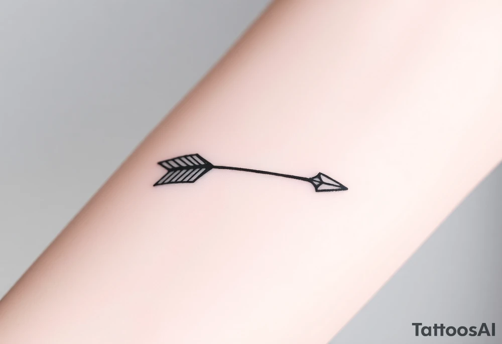 Arrow tattoo idea