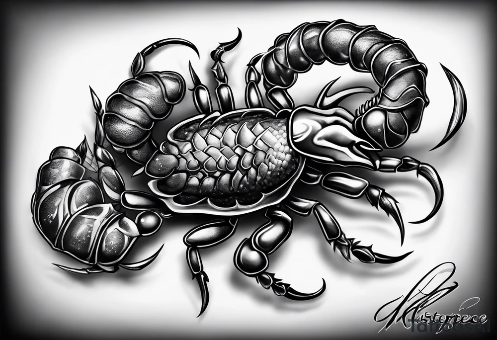 scorpio tattoo idea