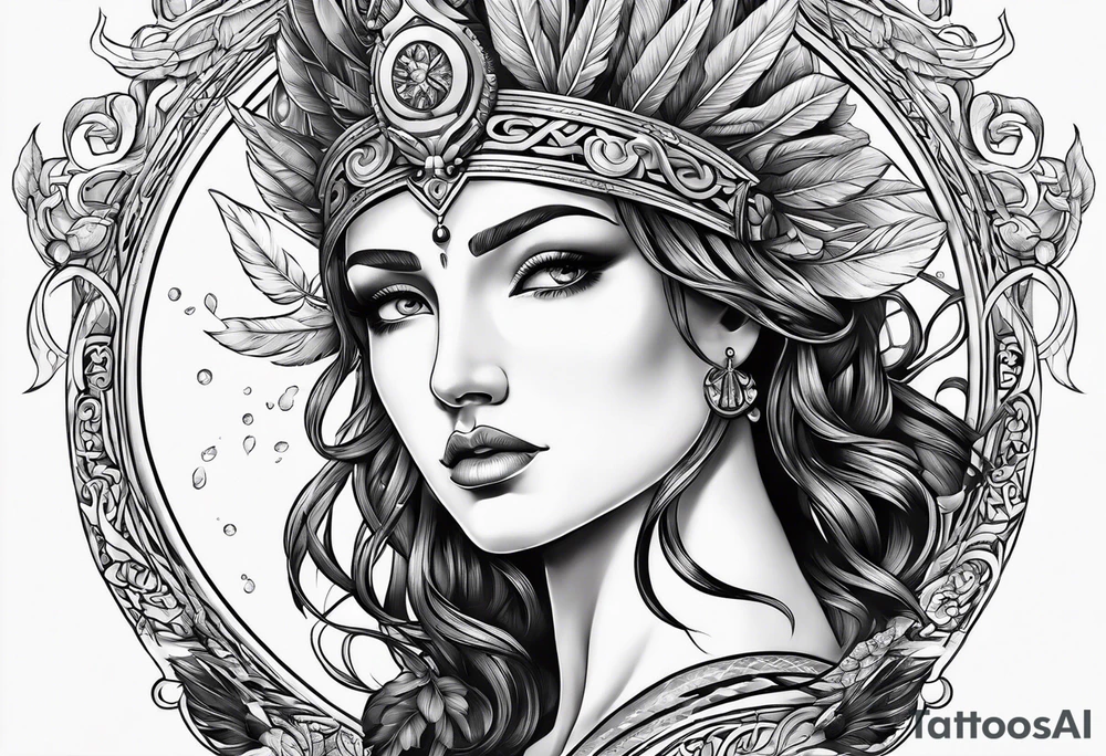 Greek mythology tattoo idea