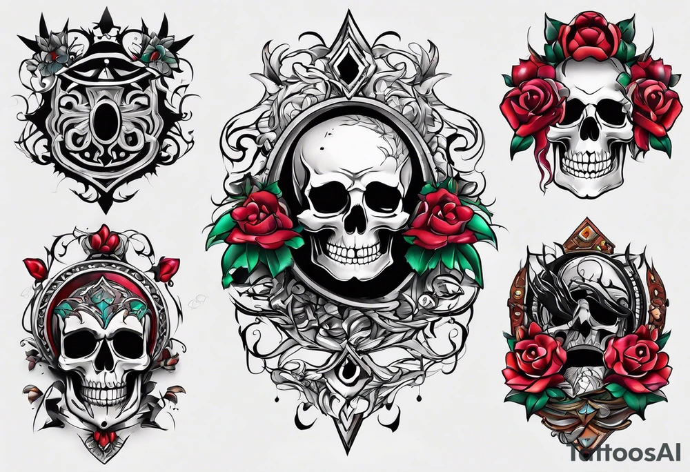 Rip woundly mark body  tattoo design tattoo idea