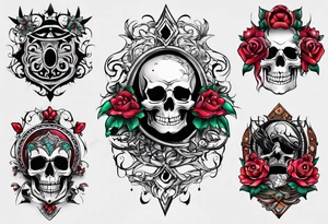 Rip woundly mark body  tattoo design tattoo idea