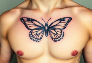 EllaRay with a butterfly tattoo idea