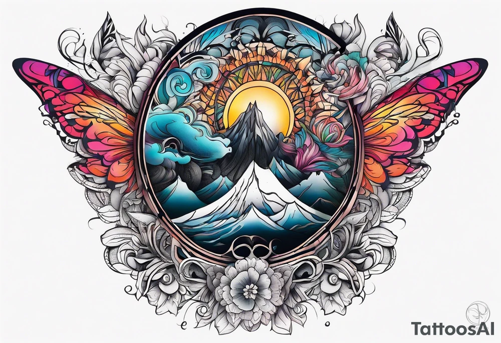 Underground tattoo idea
