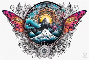 Underground tattoo idea