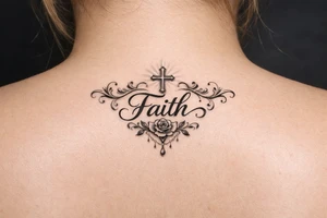 Faith quote tattoo idea