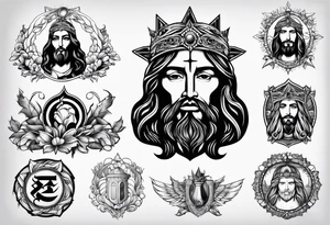 simbolo de jesus tattoo idea