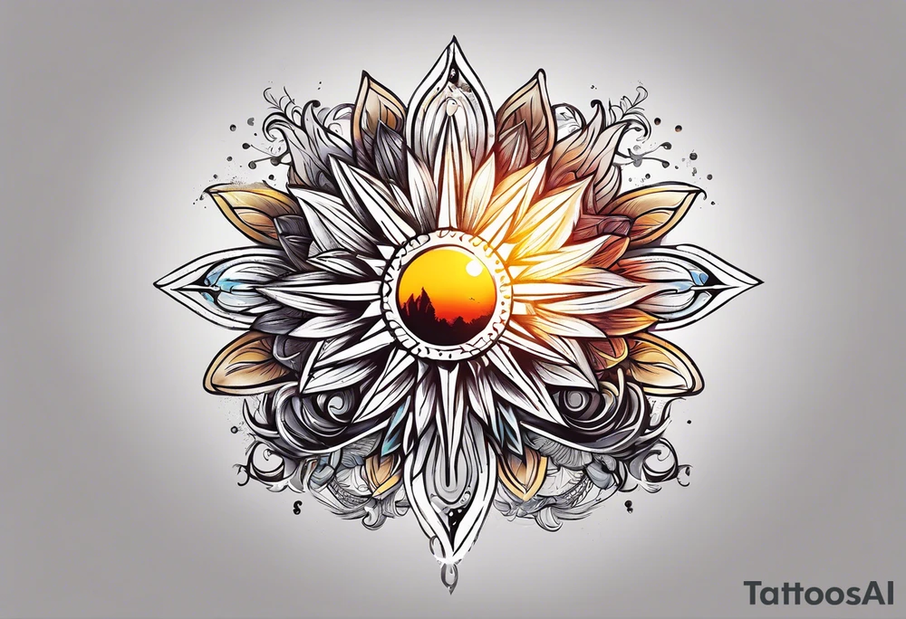 Sunshine tattoo idea