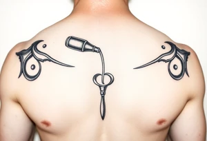 erect penis spurting onto woman's breast tattoo idea