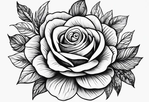 Short quote about self love in cursive tattoo idea