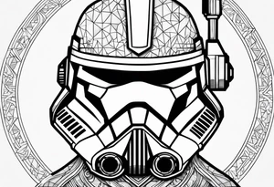 captain rex clone trooper tattoo idea