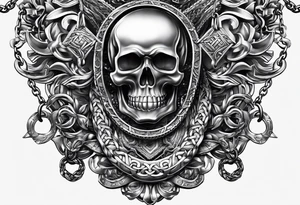 chains tattoo idea