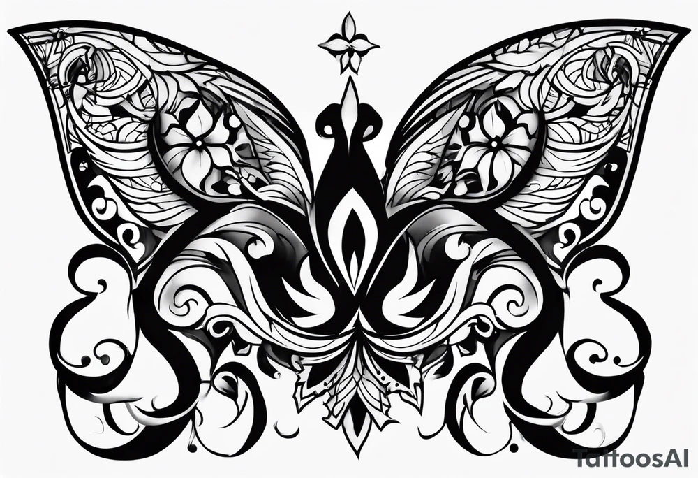 I want to tattoo the number 1.23 tattoo idea