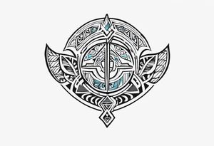 Polynesian maui hook tattoo tattoo idea