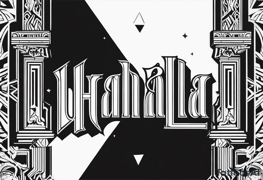 Valhalla steps tattoo idea
