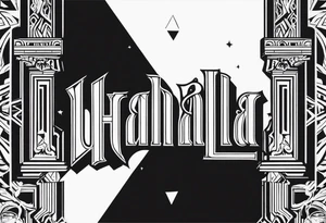 Valhalla steps tattoo idea