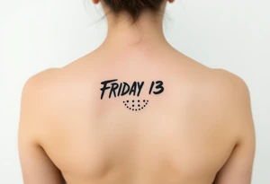Friday the 13th horror tattoo tattoo idea