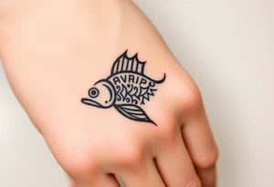 Fish tattoo idea