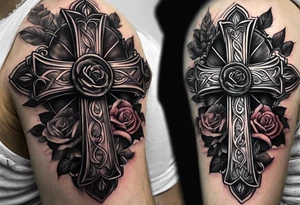 Cross that in the middle of it says “know your worth as well” and under it I would like my dads birthday the 30th of August 1966 and under that a rose and i would like it on my forearm tattoo idea