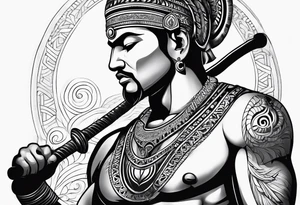 Kouros tattoo idea