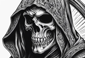 Grim Reaper tattoo idea