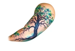 Tree covering entire arm/hand tattoo idea