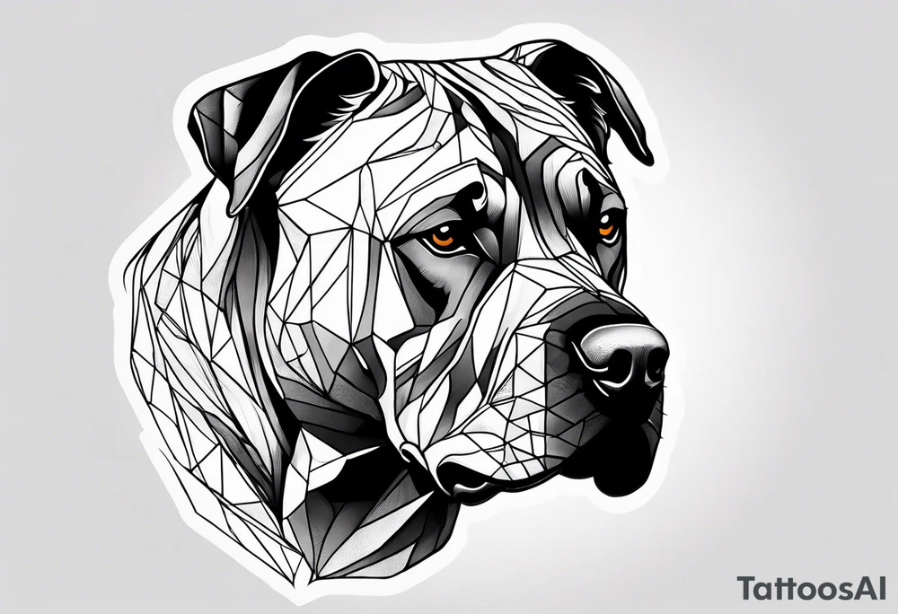 Presa canario tattoo idea