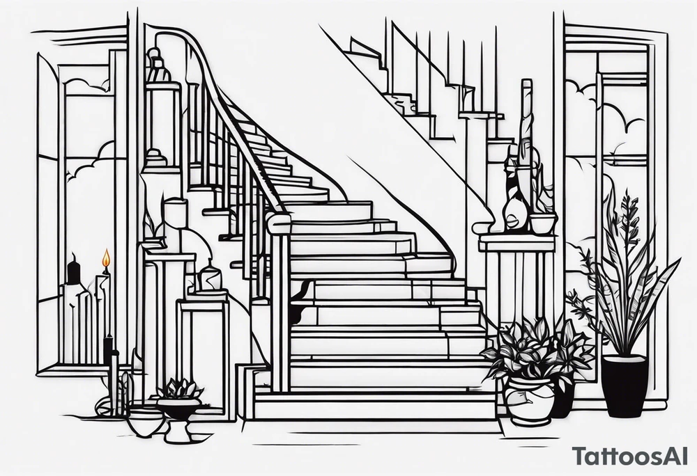 Mom Dad

Meer 
Tor
Treppe 
Kerze tattoo idea