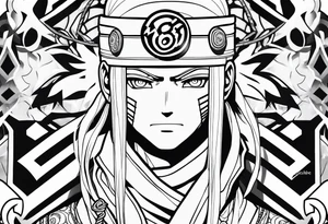 naruto tattoo idea